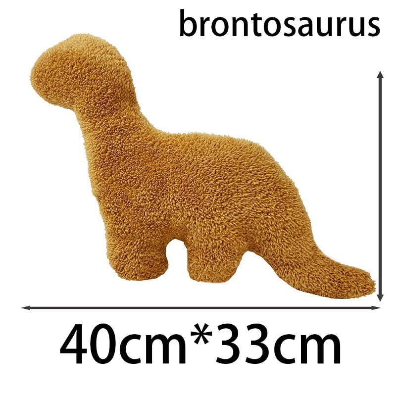 brontosaurus nugget plush pillow