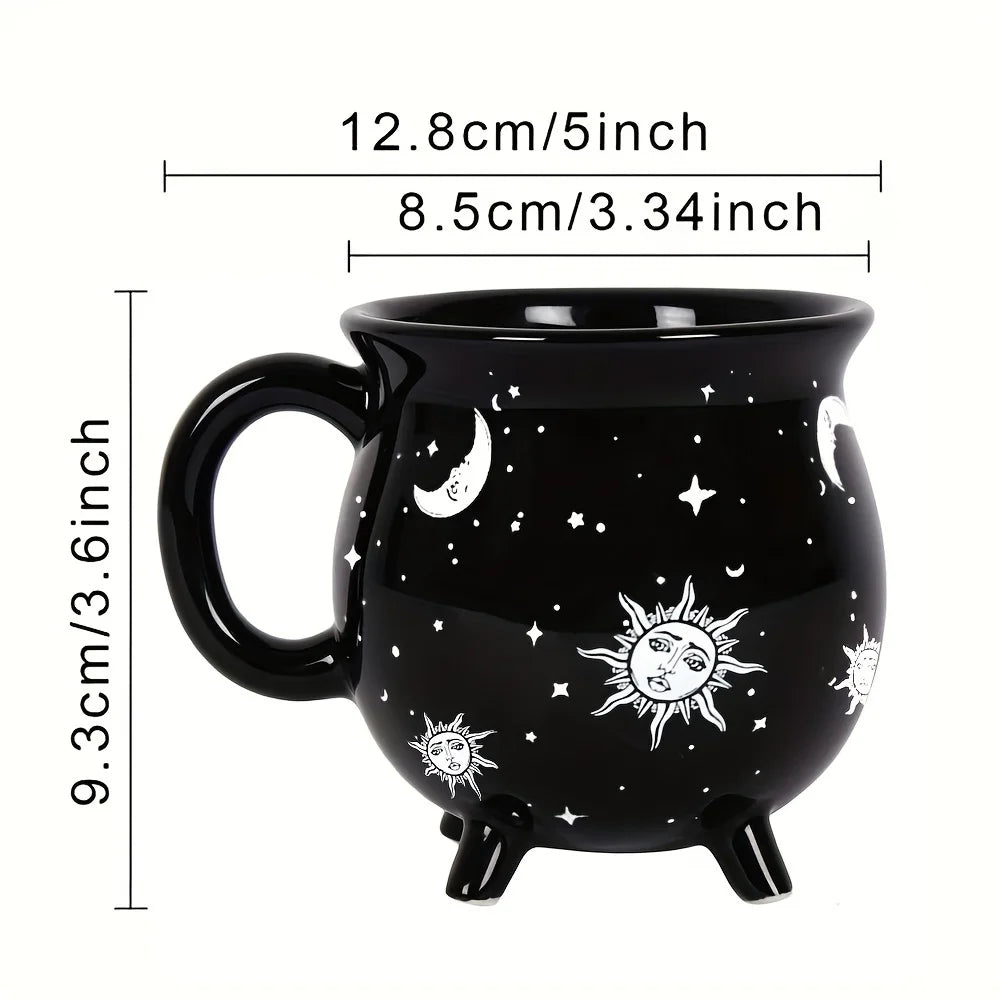 Cosmic Cauldron Divination Ceramic Mug - Mugs from Dear Cece - Just £17.99! Shop now at Dear Cece