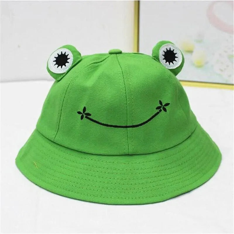 Cute Frog Baby Sun Hat - Baby Hat from Dear Cece - Just £6.99! Shop now at Dear Cece