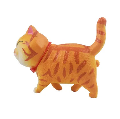 ginger tabby cat 3D Cat Fridge Magnet