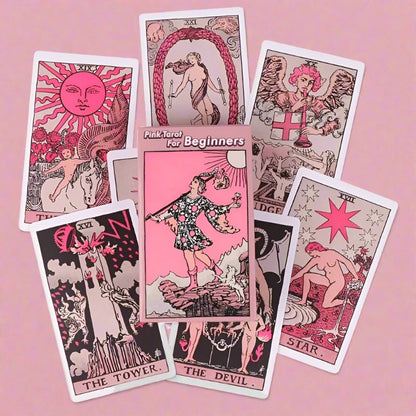 Pink Tarot Card Deck For Beginners 