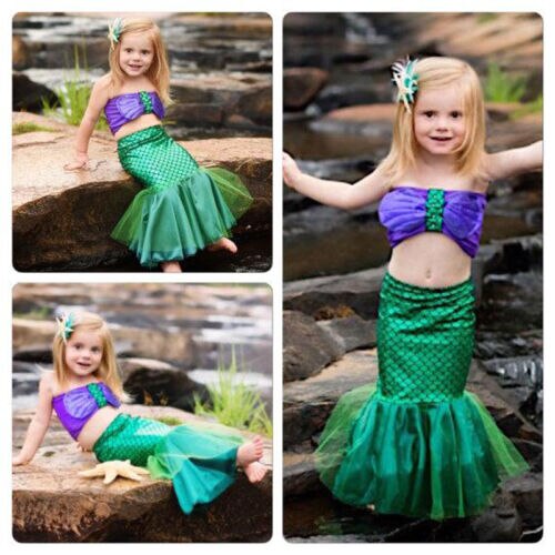 Little Mermaid Fancy Dress Outfit