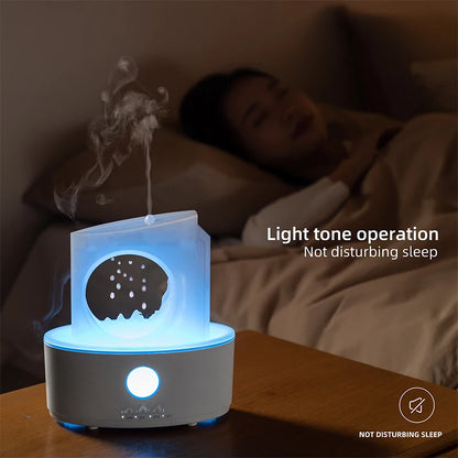 Zen Rain Clouds Essential Oil Aroma Diffuser