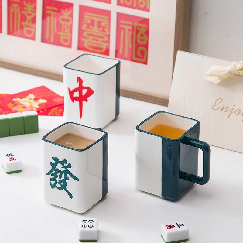 Chinese New Year 2025 Chinese Mahjong Mugs