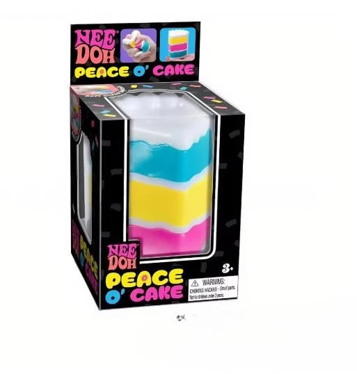 Rainbow Cake Sensory Fidget Stress Toy