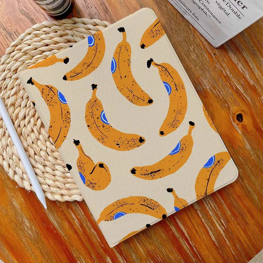 Banana Art illustration iPad Case with Stylus Pen - iPad Case from Dear Cece - Just £29.99! Shop now at Dear Cece
