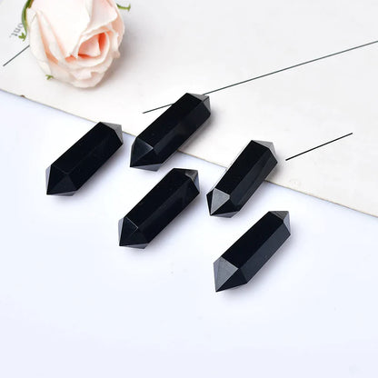 Natural Volcanic Obsidian Healing Crystal Wand - Crystal Healing from Dear Cece - Just £8.99! Shop now at Dear Cece