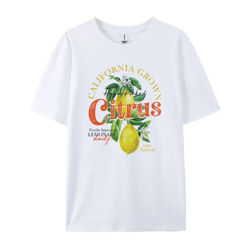 Cottagecore Citrus Summer Lemon T-Shirt - T Shirts from Dear Cece - Just £19.99! Shop now at Dear Cece
