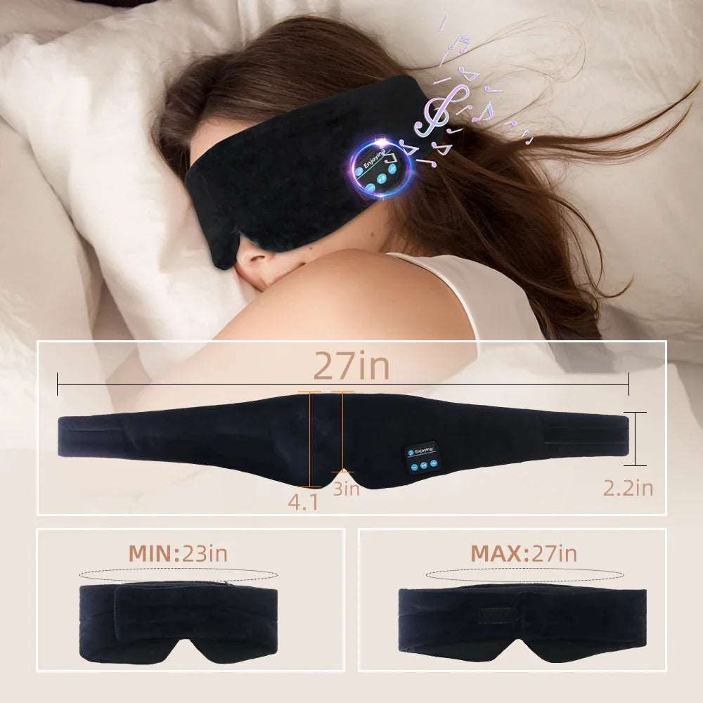 Bluetooth Padded Sleep Mask - Sleep Mask from Dear Cece - Just £24.99! Shop now at Dear Cece