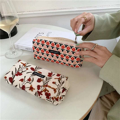 Canvas Fashion Stationery Pencil Case - Pencil Case from Dear Cece - Just £11.99! Shop now at Dear Cece