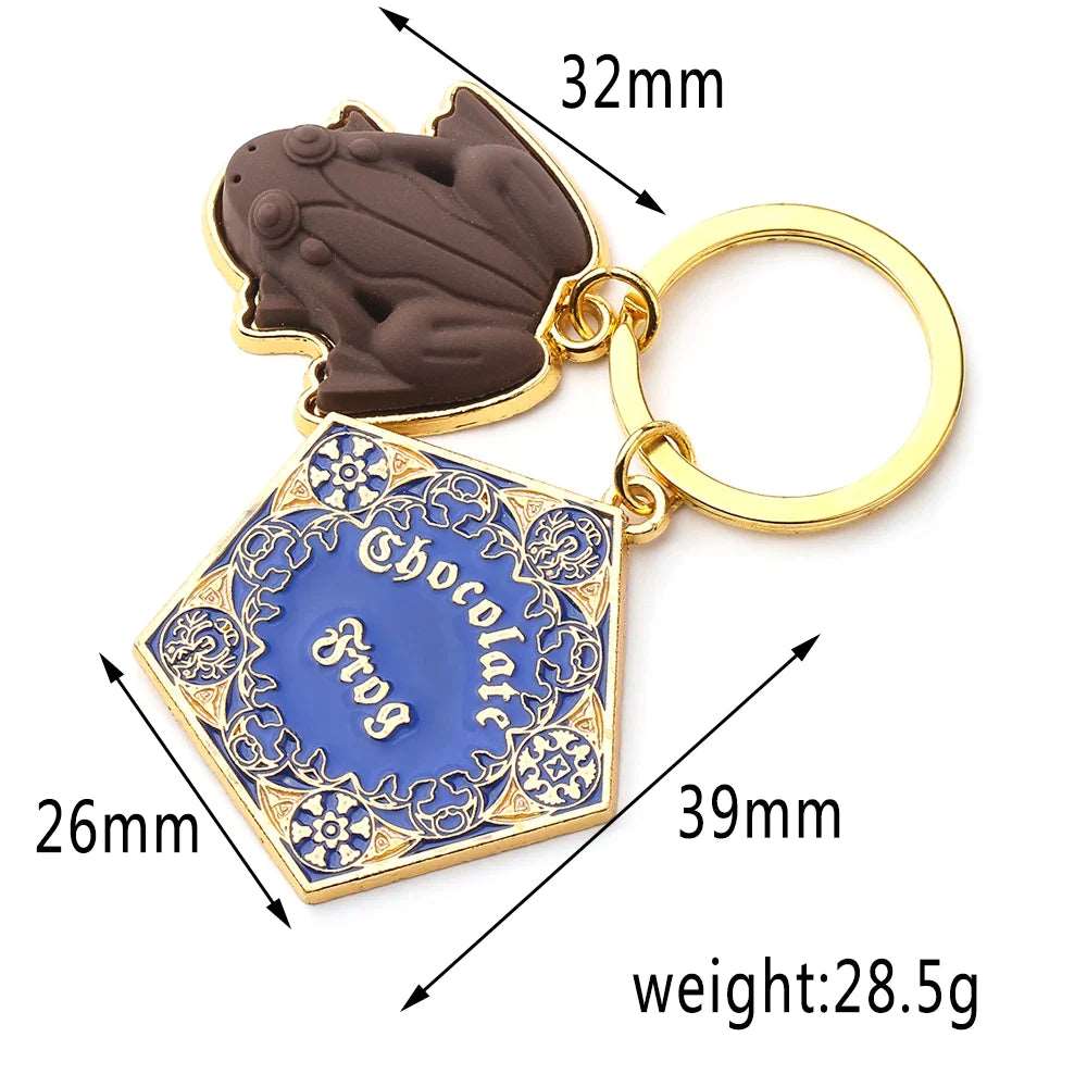Chocolate Frog Diagon Alley Honeydukes Keychain - Keychains from Dear Cece - Just £8.99! Shop now at Dear Cece
