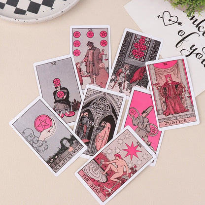 Pink Tarot Cards For Beginners -  from Dear Cece - Just £12.99! Shop now at Dear Cece