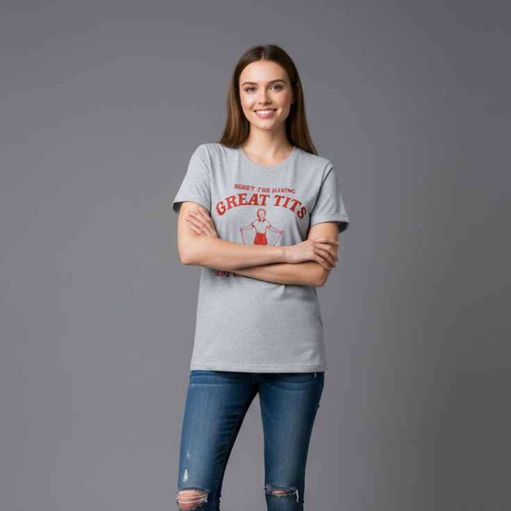 Great Tits, Correct Opinions Womens T-Shirt