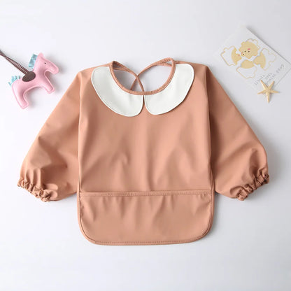 peach bib