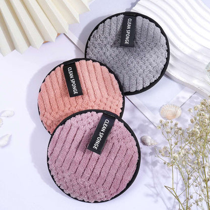 3PCS Reusable Microfiber Makeup Remover Pads - Makeup Removers from Dear Cece - Just £8.99! Shop now at Dear Cece