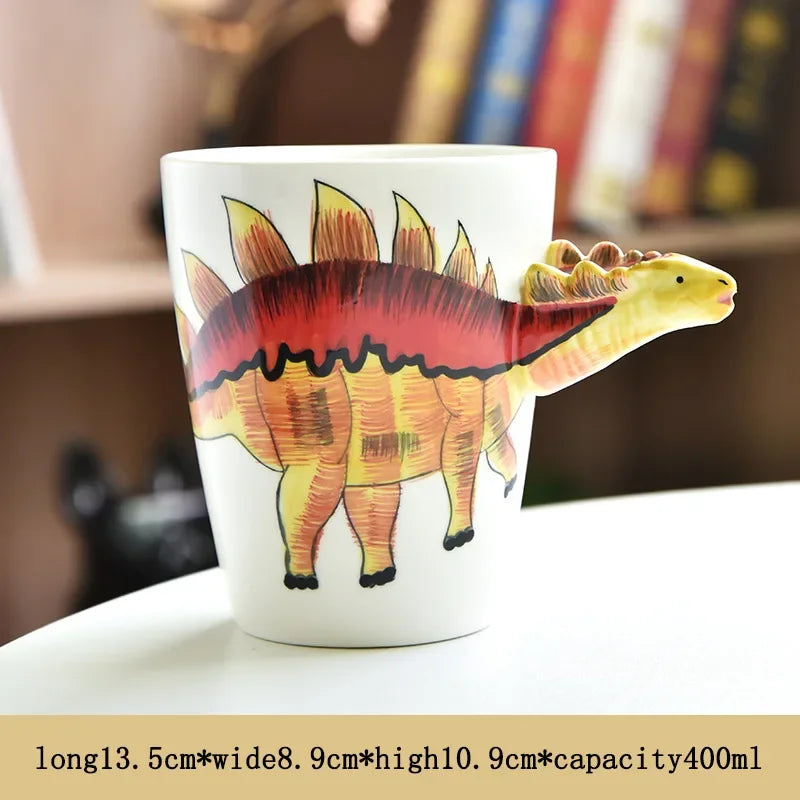 Dinosaur Shaped Ceramic Mug - Mugs from Dear Cece - Just £24.99! Shop now at Dear Cece