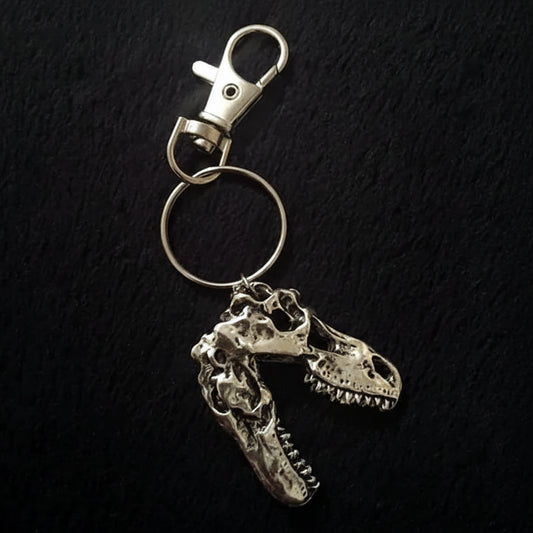 Dinosaur Fossil Tyrannosaurus Rex Keychain - Keychains from Dear Cece - Just £9.99! Shop now at Dear Cece