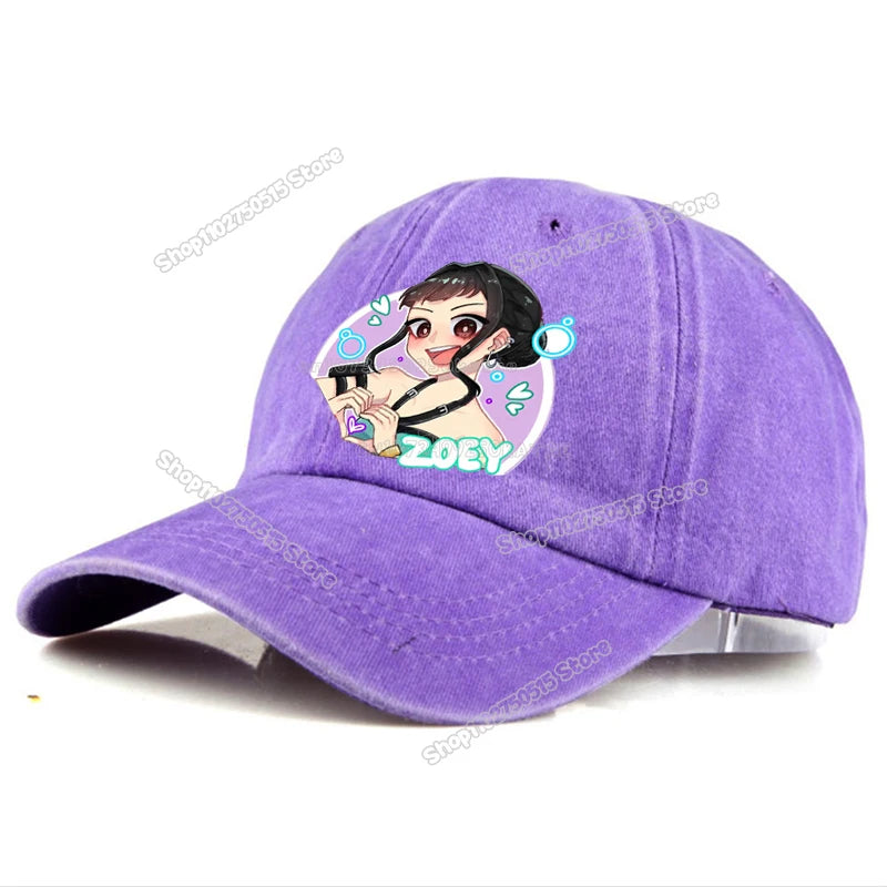 KPop Demon Hunters Retro Washed Baseball Cap