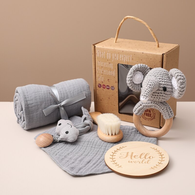 Hello Baby Essentials New Baby Gift Set - Baby Gift Set from Dear Cece - Just £24.99! Shop now at Dear Cece