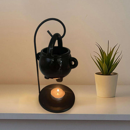 Witches Cauldron Essential Oil Wax Melt Burner - Wax Melt Burner from Dear Cece - Just £19.99! Shop now at Dear Cece