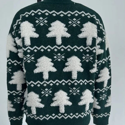 Nordic Tree Knitted Christmas Jumper