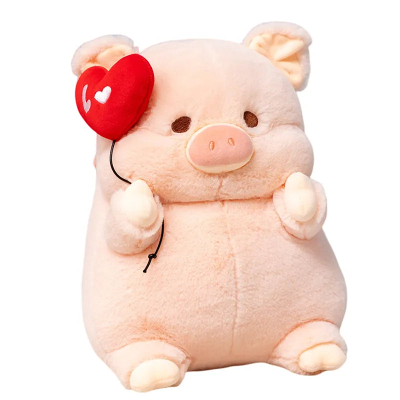 Valentine's Day Love Balloon Pig Plush Toy