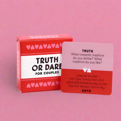 Truth or Dare for Couples Card Game - Card Games from Dear Cece - Just £8.99! Shop now at Dear Cece