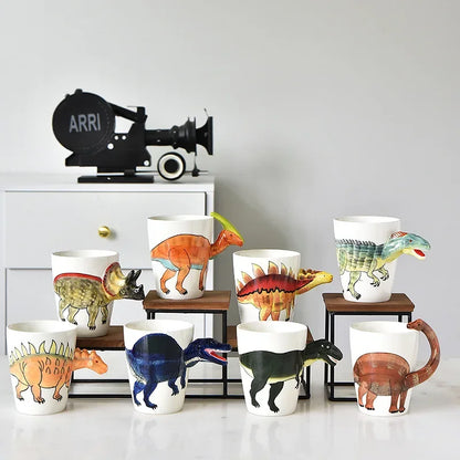 Dinosaur Shaped Ceramic Mug - Mugs from Dear Cece - Just £24.99! Shop now at Dear Cece