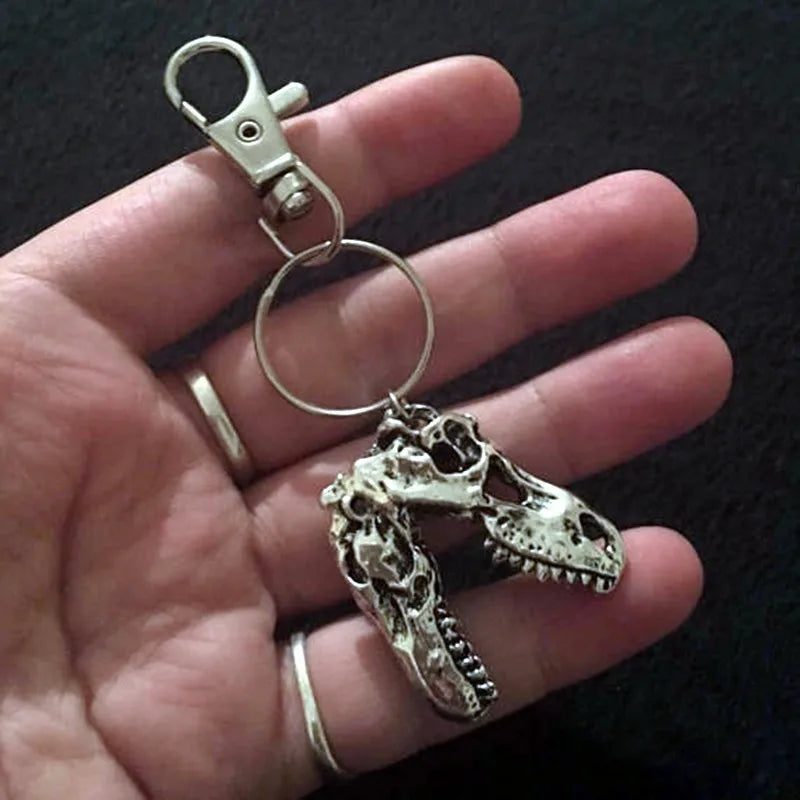 Dinosaur Fossil Tyrannosaurus Rex Keychain - Keychains from Dear Cece - Just £9.99! Shop now at Dear Cece