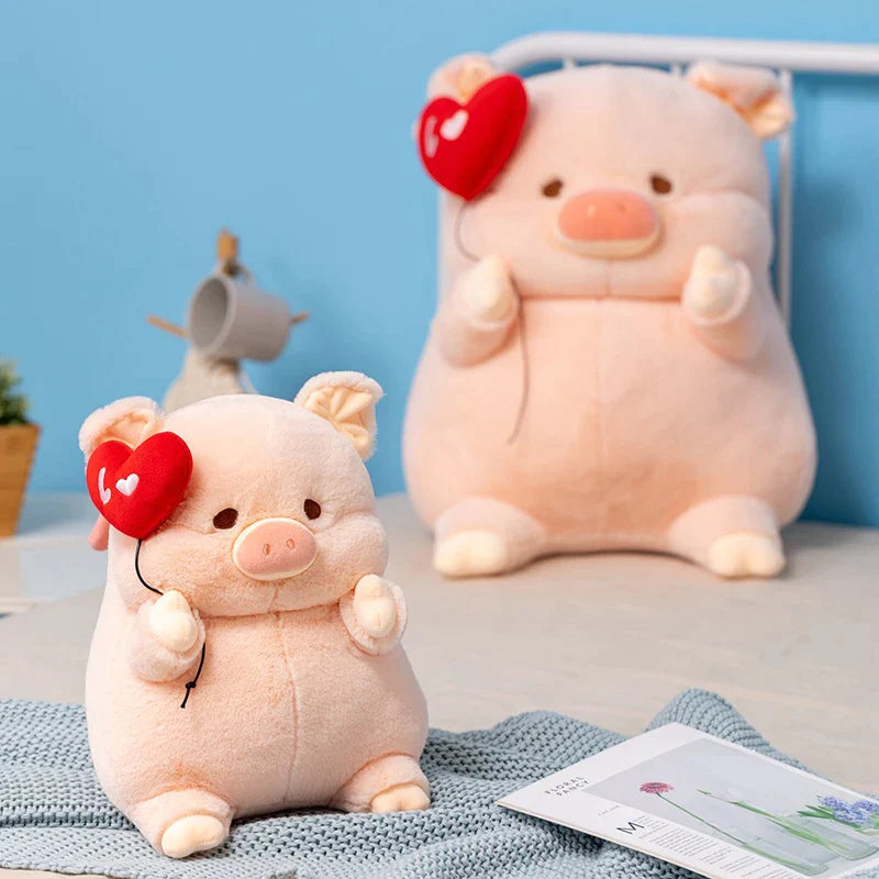 Valentine's Day Love Balloon Pig Plush Toy - Toys from Dear Cece - Just £14.99! Shop now at Dear Cece