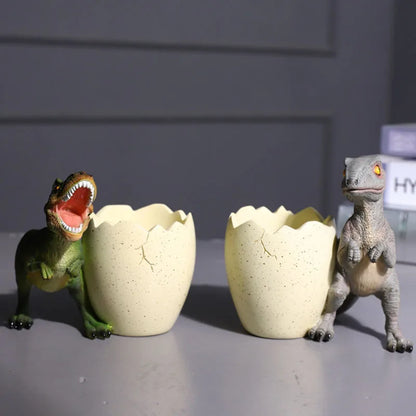 T-Rex Dinosaur Egg Resin Pen Holder - Pen Holder from Dear Cece - Just £17.99! Shop now at Dear Cece