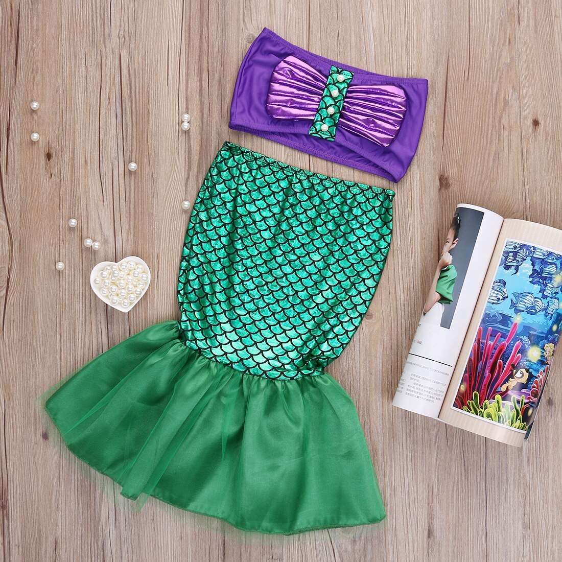 Little Mermaid Fancy Dress Outfit - Fancy Dress from Dear Cece - Just £16.99! Shop now at Dear Cece