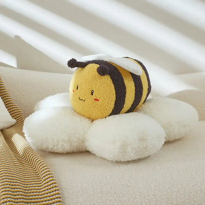 Soft Little Fluffy Bee Plush Toy