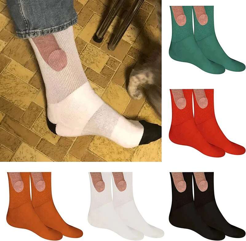 The Cock Socks - Novelty Penis Socks