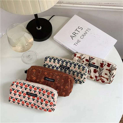 Canvas Fashion Stationery Pencil Case - Pencil Case from Dear Cece - Just £11.99! Shop now at Dear Cece