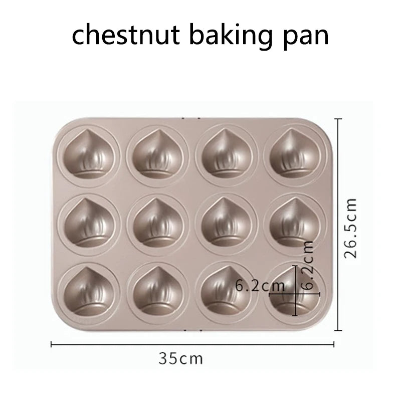 Non-Stick Madeleine Scallop Mold - Chef Quality - kitchen Accessories from Dear Cece - Just £19.99! Shop now at Dear Cece
