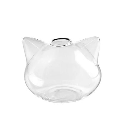 Cat Shaped Terrarium Glass Vase - Vase from Dear Cece - Just £12.99! Shop now at Dear Cece