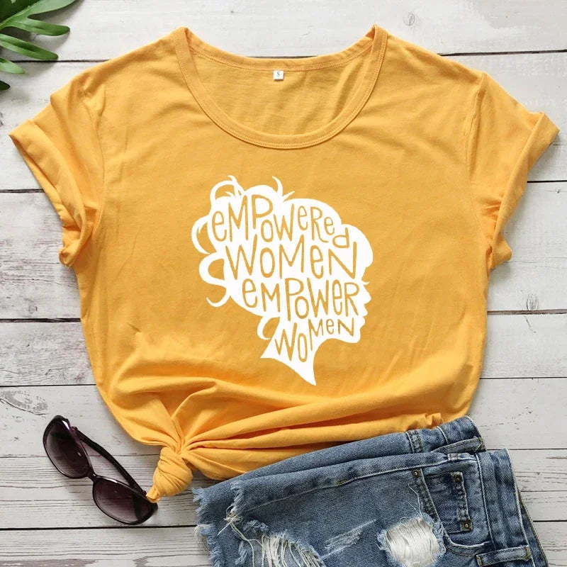 Empower Women Feminist T-shirt - T Shirts from Dear Cece - Just £19.99! Shop now at Dear Cece