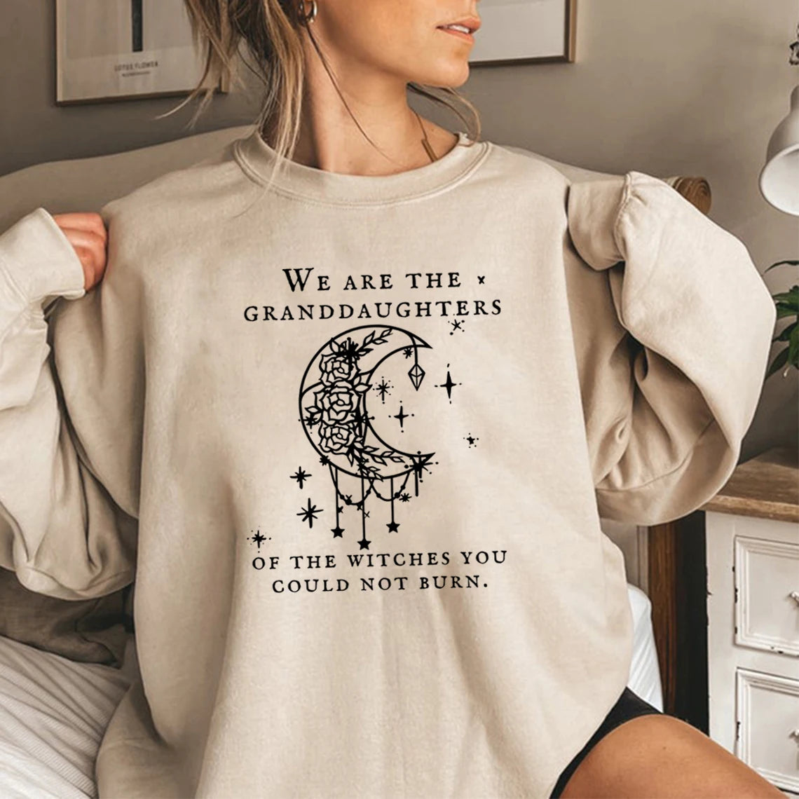 The Granddaughters of Witches Sweatshirt - Knitwear from Dear Cece - Just £26.99! Shop now at Dear Cece