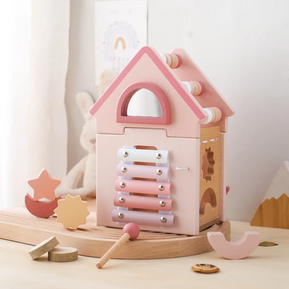 Pink Princess House Multifunctional Busy Toy