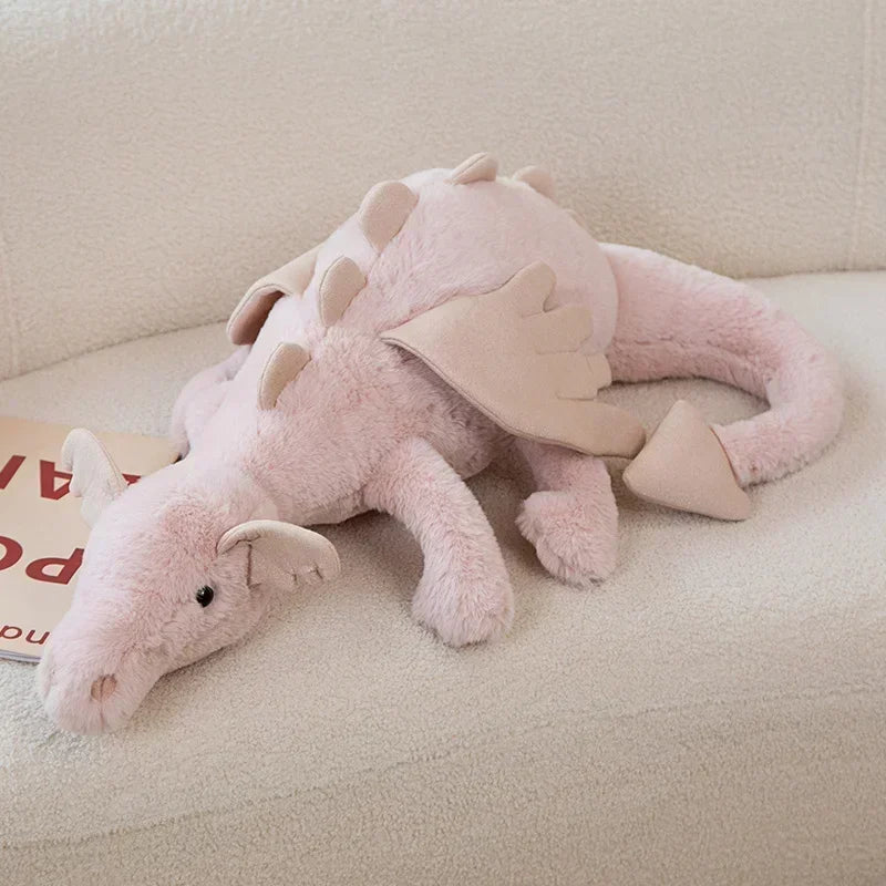 pink Fairytale Dragon Soft Plush Toy