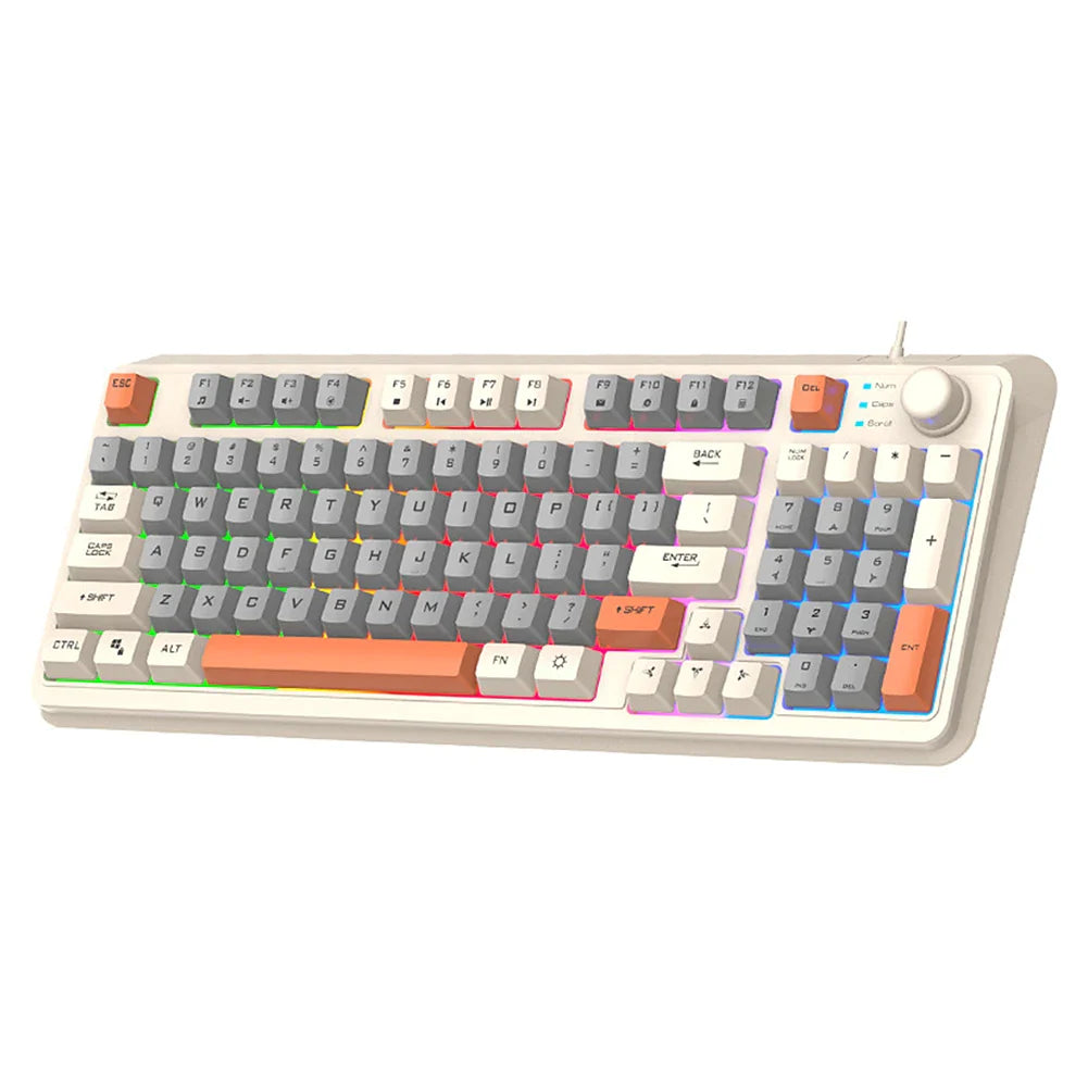 Luminous 94 Key USB Gaming Keyboard - Keyboards from Dear Cece - Just £29.99! Shop now at Dear Cece