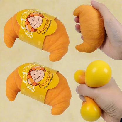 Realistic Croissant Squishy Fidget Toy - Fidget Toys from Dear Cece - Just £8.99! Shop now at Dear Cece