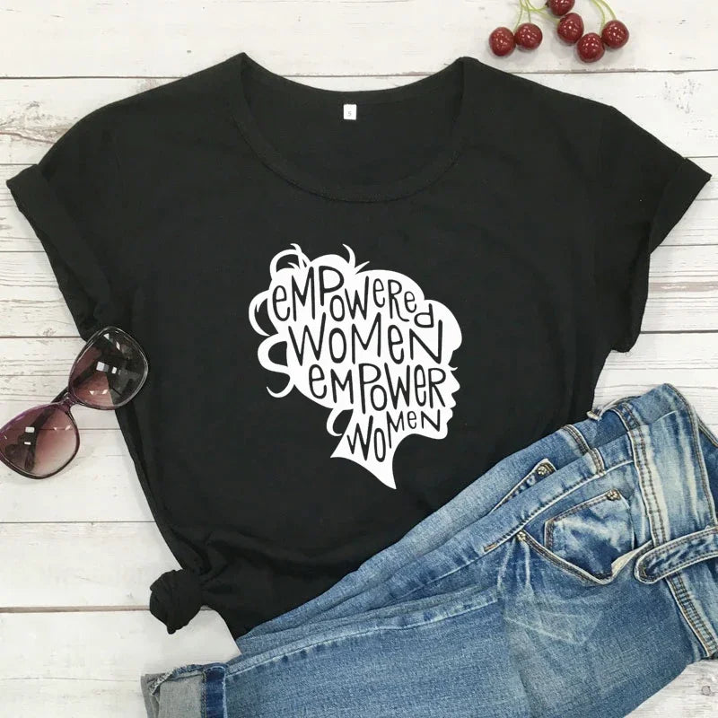 Empower Women Feminist T-shirt - T Shirts from Dear Cece - Just £19.99! Shop now at Dear Cece