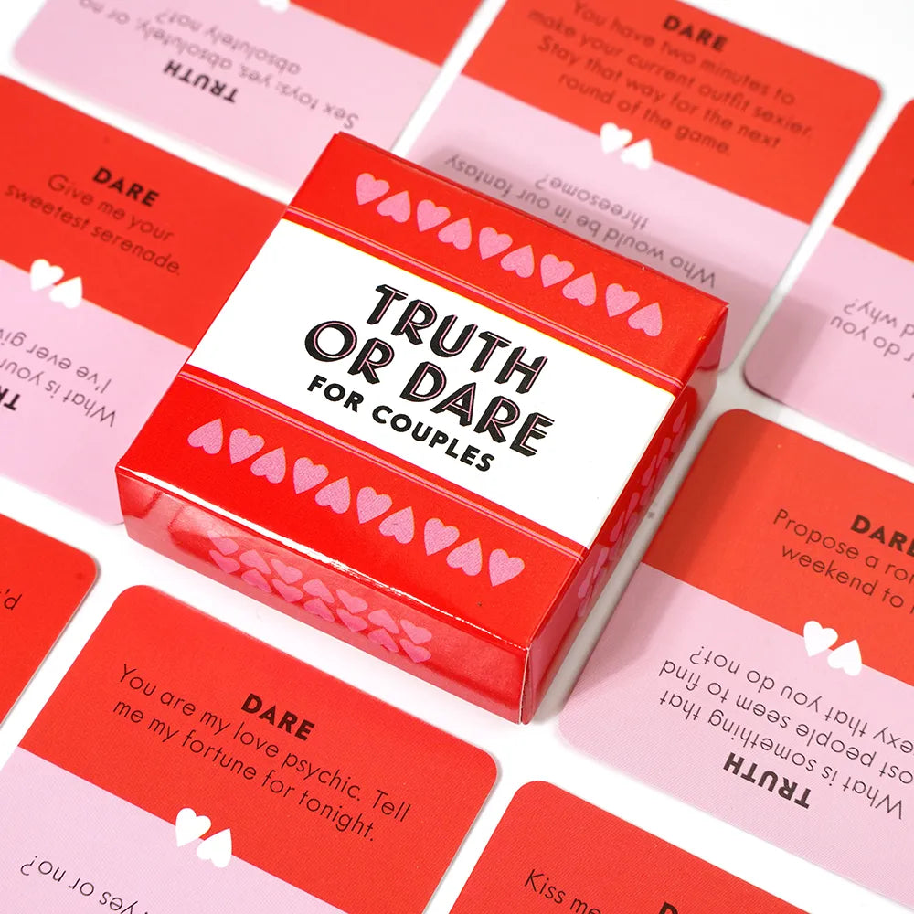 Truth or Dare for Couples Card Game - Card Games from Dear Cece - Just £8.99! Shop now at Dear Cece