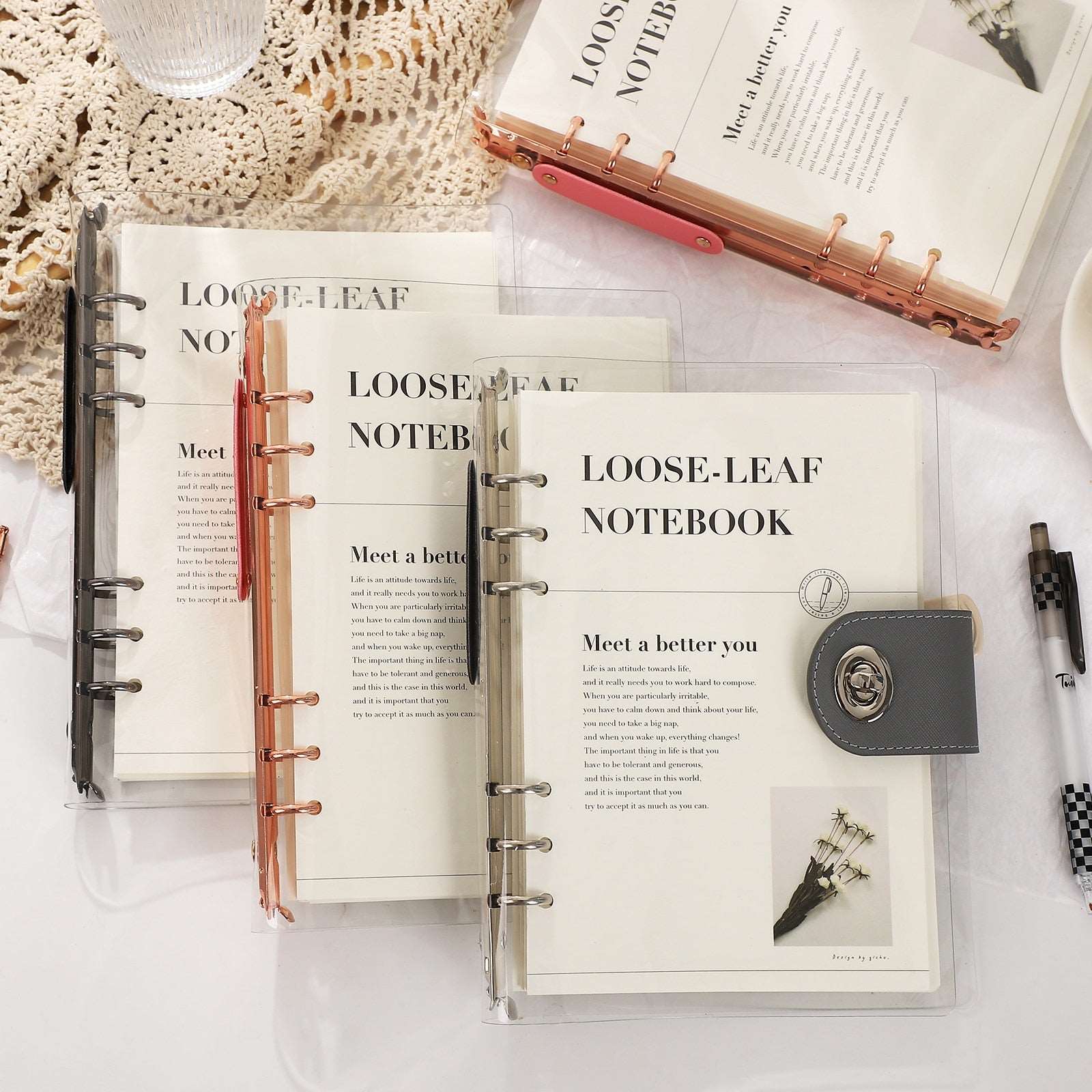 Loose-leaf Notebook - notebook from Dear Cece - Just £19.99! Shop now at Dear Cece