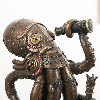 Resin Steampunk Kraken Figurine - Ornaments from Dear Cece - Just £34.99! Shop now at Dear Cece