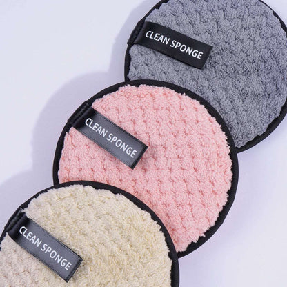 3PCS Reusable Microfiber Makeup Remover Pads - Makeup Removers from Dear Cece - Just £8.99! Shop now at Dear Cece