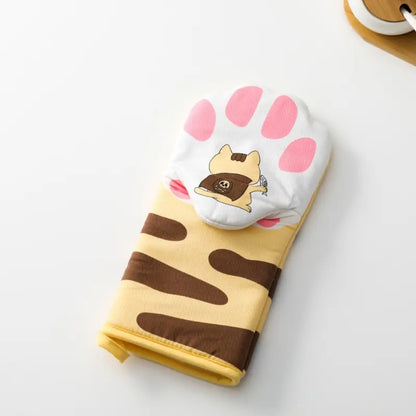 Cute Cat Paw Oven Glove - 1pcs - Oven Mitts from Dear Cece - Just £9.99! Shop now at Dear Cece