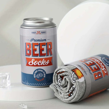 Beer Socks in a Can